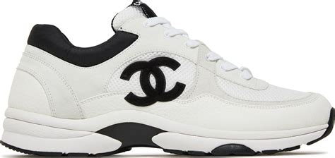 chanel black and white high top sneakers|Chanel sneakers price euro.